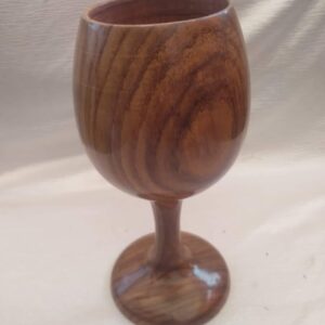Handicraft Item - Wooden Wine Glass