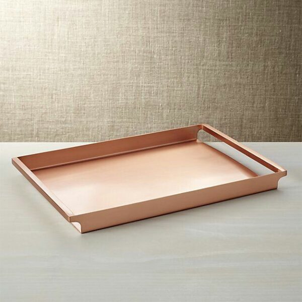 Handicraft Item - copper tray - Image 2
